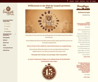 Langzeit-Kaffee.de(Startseite) Screenshot