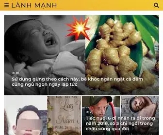 Lanhmanh.com(Lanhmanh) Screenshot