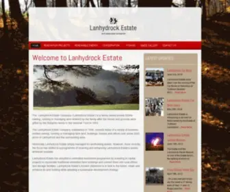 Lanhydrockestate.com(The Lanhydrock Estate Company) Screenshot