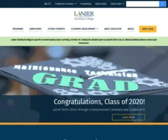Laniertech.edu(Lanier Technical College) Screenshot