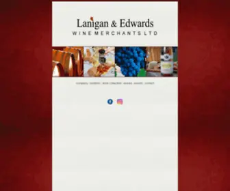 Lanigan-Edwards.com(Lanigan & Edwards Wine Merchants) Screenshot