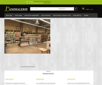 Lanimalerie-Montpellier.fr(Lanimalerie Montpellier) Screenshot