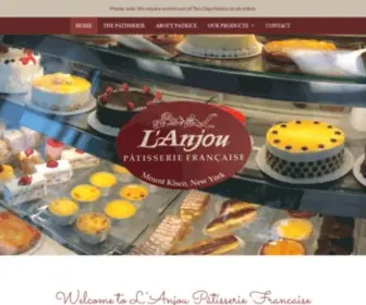 Lanjoupatisserie.com(L’Anjou Patisserie Francaise) Screenshot