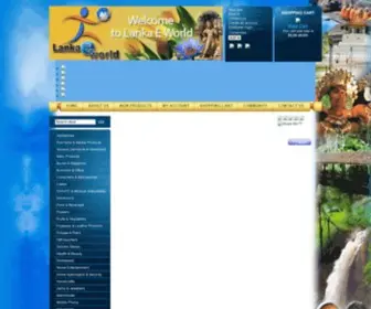 Lankaeworld.com(Lanka e world) Screenshot