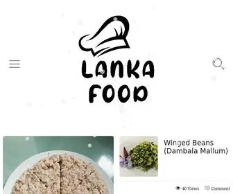 Lankafood.us(Sri Lankan Food Recipes) Screenshot