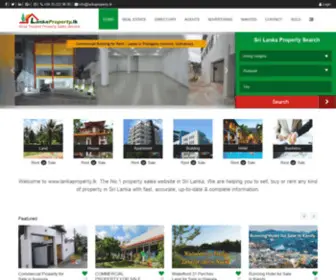 Lankaproperty.lk(Lanka Property Sell Buy Rent Properties in Sri Lanka) Screenshot