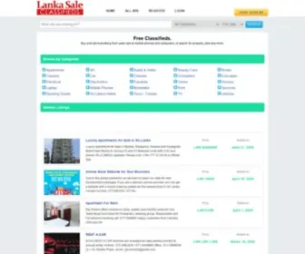 Lankasale.com(Free Classifieds) Screenshot