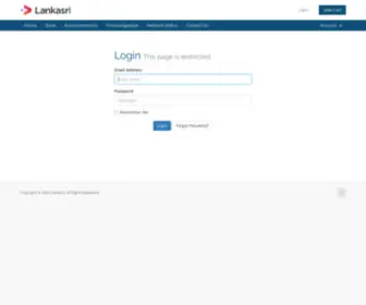 Lankasrisupport.com(Client Area) Screenshot