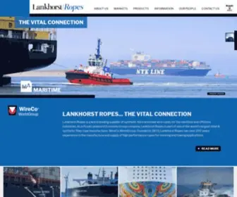 Lankhorstropes.com(Lankhorst Ropes) Screenshot