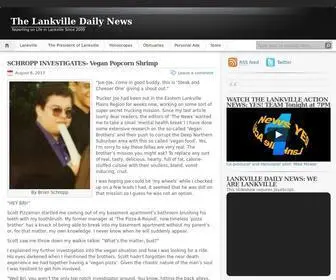 Lankvilledailynews.com(The Lankville Daily News) Screenshot