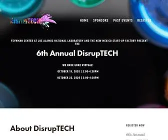 Lanldisruptech.com(DisrupTECH) Screenshot