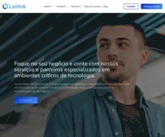 Lanlink.com.br(Lanlink Informática) Screenshot