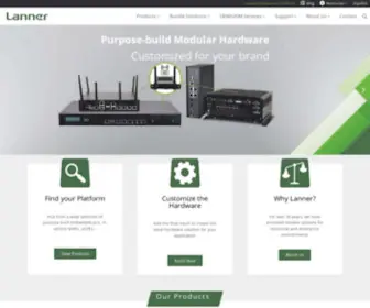 Lanner-America.com(Lanner) Screenshot