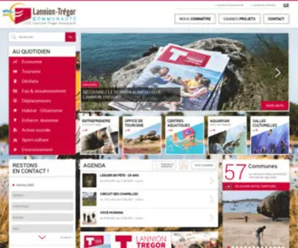 Lannion-Tregor.com(Lannion-Trégor Communauté) Screenshot