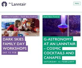 Lanntair.com(An Lanntair) Screenshot