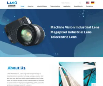 Lano-Vision.com(Changchun Lanaoguang Electronics Co) Screenshot