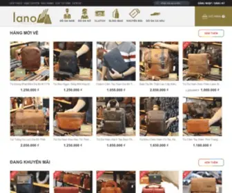 Lano.vn(Mẫu Đồ Da Nam Cao Cấp) Screenshot