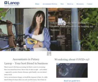 Lanop.co.uk(Accountants and tax advisors in uk) Screenshot