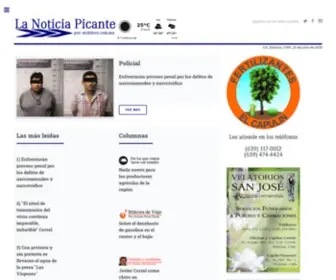 Lanoticiapicante.com(Lanoticiapicante) Screenshot