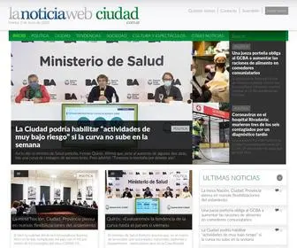 Lanoticiawebciudad.com.ar(La Noticia Web Ciudad) Screenshot