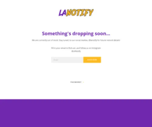 Lanotify.io(LANOTIFY) Screenshot