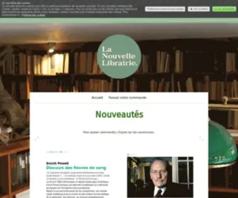 Lanouvellelibrairie.fr(La Nouvelle Librairie) Screenshot