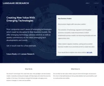 Lansaar.com(LANSAAR RESEARCH) Screenshot