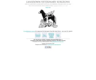 Lansdown-Vets.co.uk(Lansdown Veterinary Surgeons) Screenshot