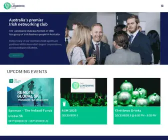 Lansdowneclub.com.au(The Lansdowne Club) Screenshot