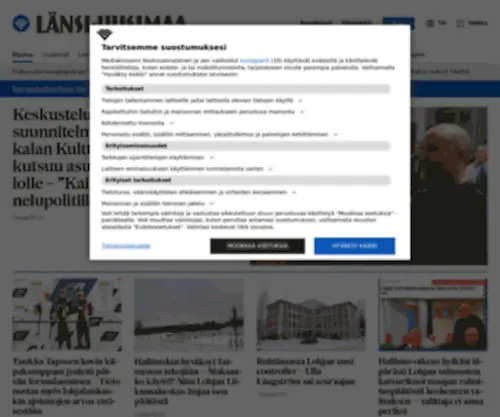 Lansi-UUsimaa.fi(Länsi) Screenshot