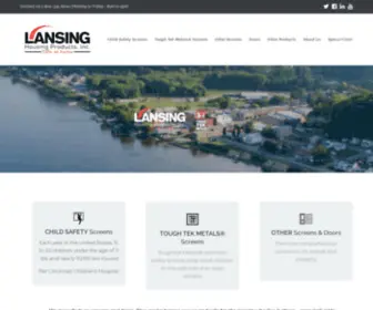 Lansinghp.net(Lansing Housing Products) Screenshot