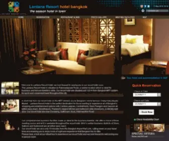 Lantana-Bangkok.com(Lantana Resort Hotel Bangkok Thailand) Screenshot