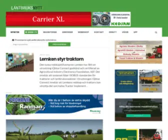 Lantbruksnytt.se(Lantbruksnytt) Screenshot