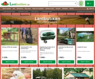 Lantbutiken.se(Din jordnära butik) Screenshot
