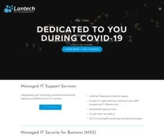 Lantech.ie(IT Support Dublin) Screenshot
