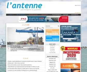 Lantenne.com(Les transports et la logistique au quotidien) Screenshot