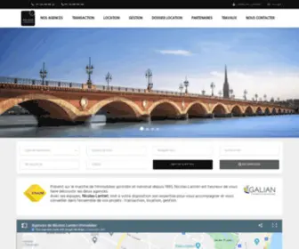 Lanterinicolasimmo.com(Lanteri Immobilier) Screenshot
