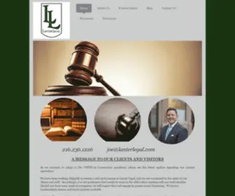 Lanterlegal.com(Lanter Legal) Screenshot