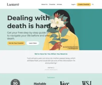 Lantern.co(End of Life Planning) Screenshot