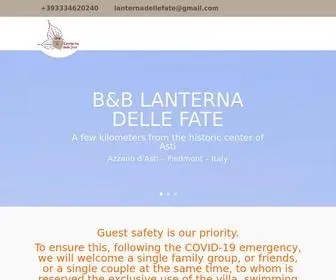 Lanternadellefate.com(B&B Lanterna delle Fate) Screenshot