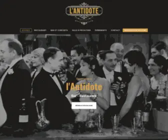 Lantidote.be(L'Antidote) Screenshot