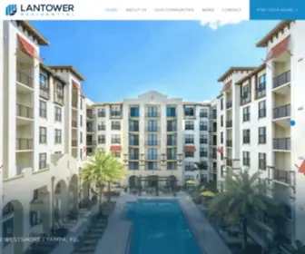 Lantowerresidential.com(Lantower Residential) Screenshot