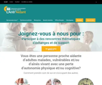 Lantraidant.com(L’Antr’Aidant) Screenshot