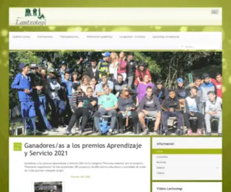 LantXotegi.org(Inicio) Screenshot