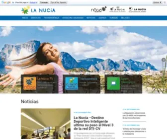 Lanucia.es(Ayuntamiento) Screenshot