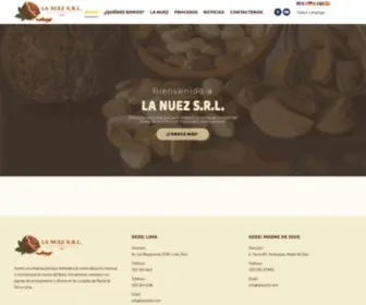 Lanuezsrl.com(La Nuez) Screenshot