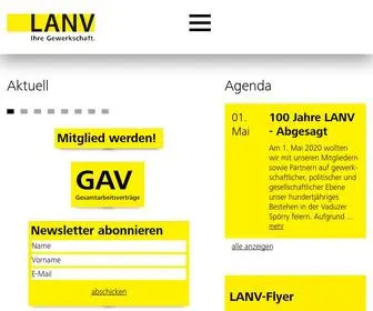 Lanv.li(Ihre Gewerkschaft) Screenshot