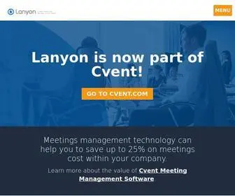 Lanyon.com(Event Management Software) Screenshot