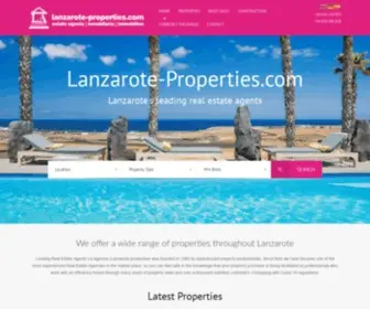 Lanzarote-Properties.com(La Agencia) Screenshot