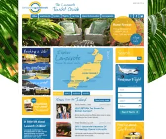 Lanzaroteguidebook.com(Lanzarote Guidebook) Screenshot